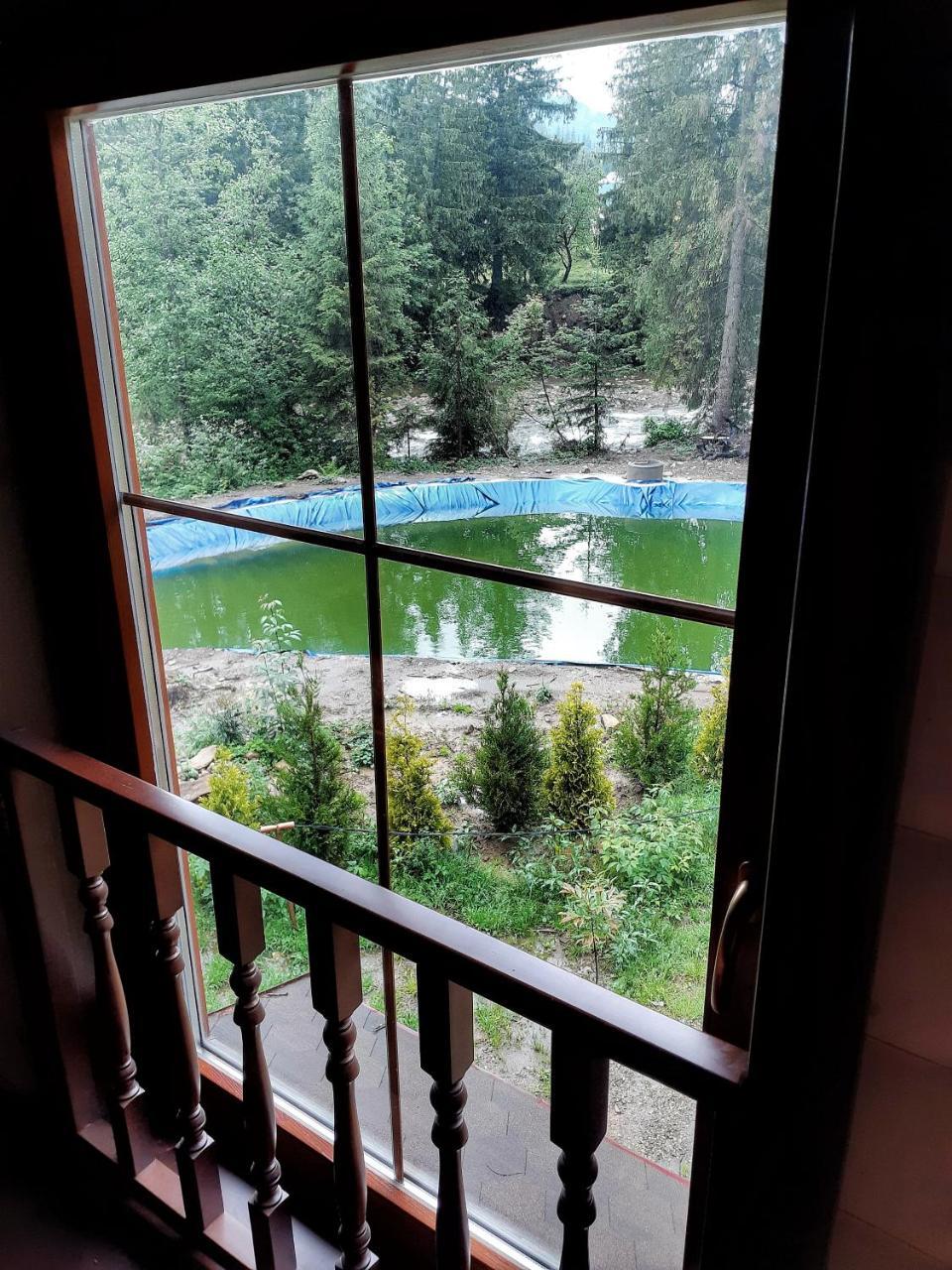 Knyazhyi Dvir Apartment Strigalnya ภายนอก รูปภาพ